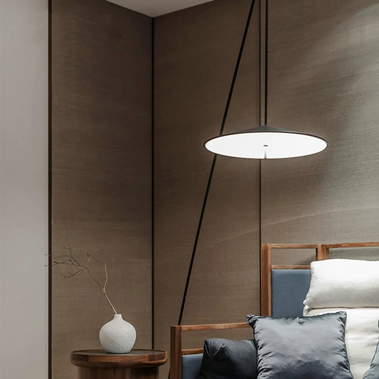 Nihal Arc Disc Floor Lamp