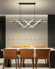 Nekkar Interlaced Ribbon Chandelier
