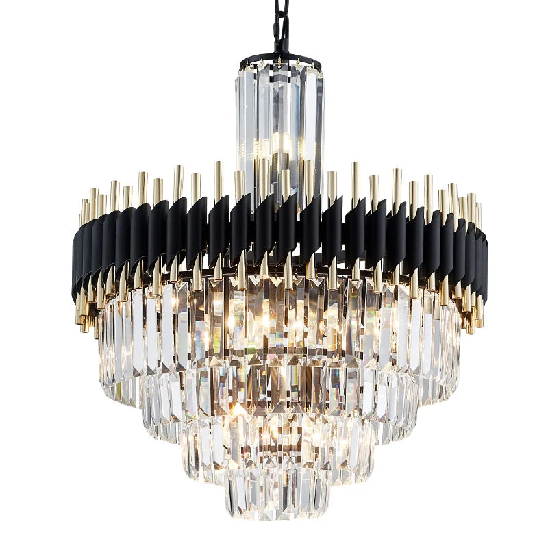 Mensae Tiered Crystal Chandelier