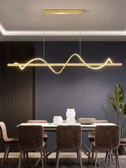 Albaldah Wave Bar Pendant Lamp
