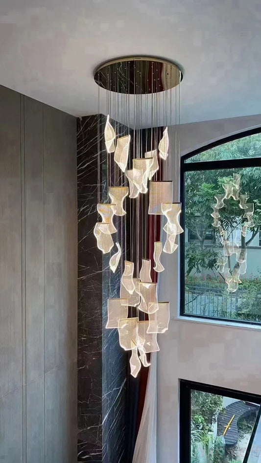 Altais Floating Ribbon Chandelier