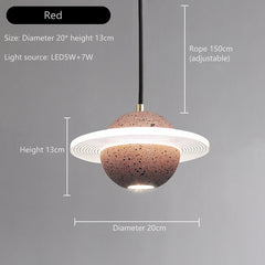 Caph Saturn Cement Pendant Lamp