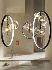 Mimosa Floating Bubble Ring Chandelier