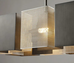 Homam Mesh Box Chandelier