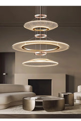 Alcyone Mesh Ring Chandelier