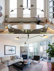 Ashlesha Duckbill Branch Ceiling Light