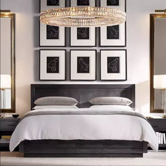 Alnair Double Crystal Ring Chandelier