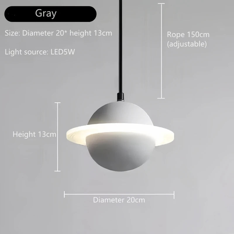 Caph Saturn Cement Pendant Lamp