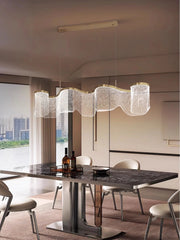 Atria Ripple Ribbon Chandelier