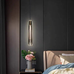 Aladfar Tapered Crystal Capsule Pendant Lamp