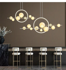 Mimosa Ring Bubble Chandelier
