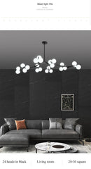 Hamal Canopy Globe Chandelier