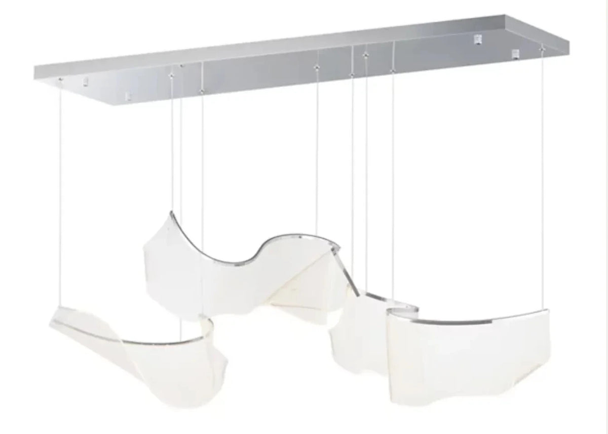 Atria Sculpted Ribbon Chandelier