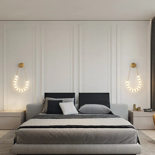 Maia Beaded Loop Wall Lamp