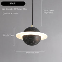 Caph Saturn Cement Pendant Lamp