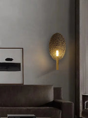 Sabik Textured Oval Wall Lamp
