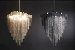 Hadar Tiered Tassel Chandelier