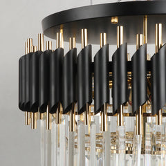 Mensae Vertical Crystal Ceiling Light