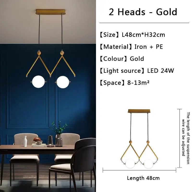 Seginus Accordion Globe Pendant Lamp