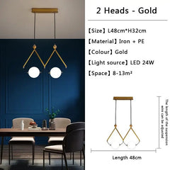 Seginus Accordion Globe Chandelier