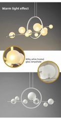 Mimosa Ring Bubble Chandelier