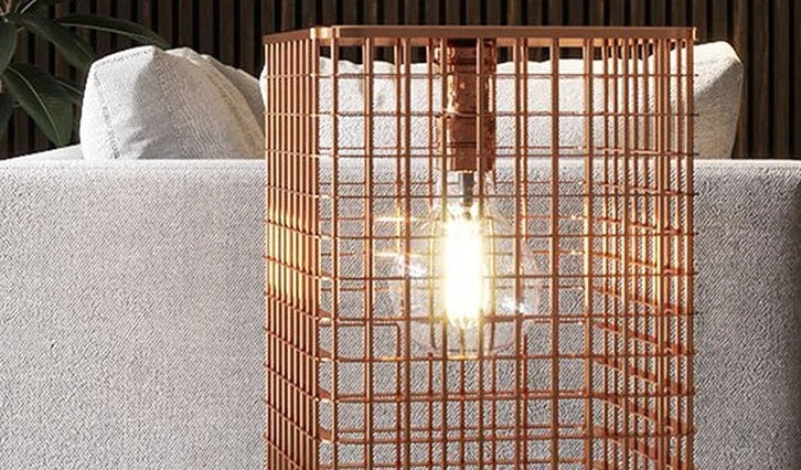 Alnasl Cage Floor Lamp