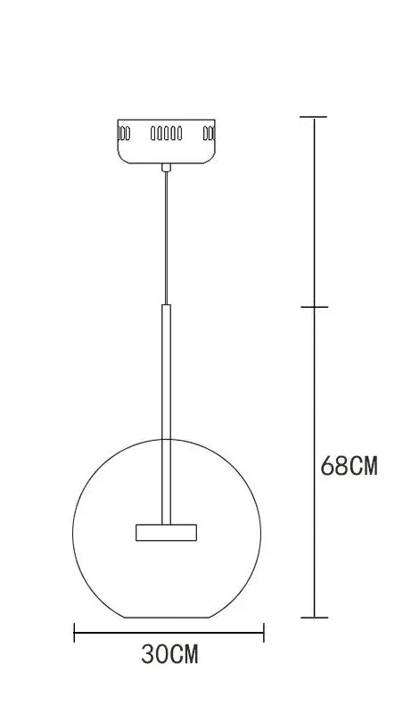 Centaurus Magic  Ball Chandelier