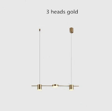 Biham Compact Cylinder Bar Pendant Lamp