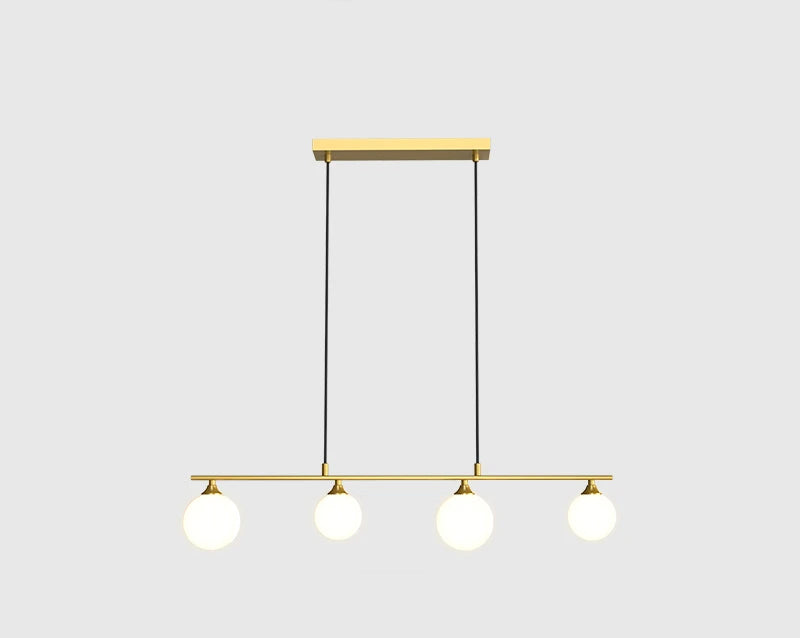 Azha Linear Hanging Globe Pendant Lamp