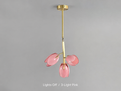 Merope Tulip Bloom Chandelier
