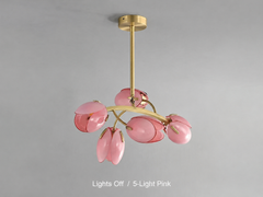 Merope Tulip Bloom Chandelier