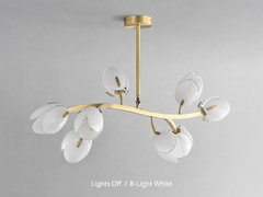 Merope Tulip Bloom Chandelier