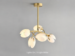 Merope Tulip Bloom Chandelier