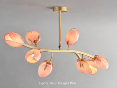Merope Tulip Bloom Chandelier