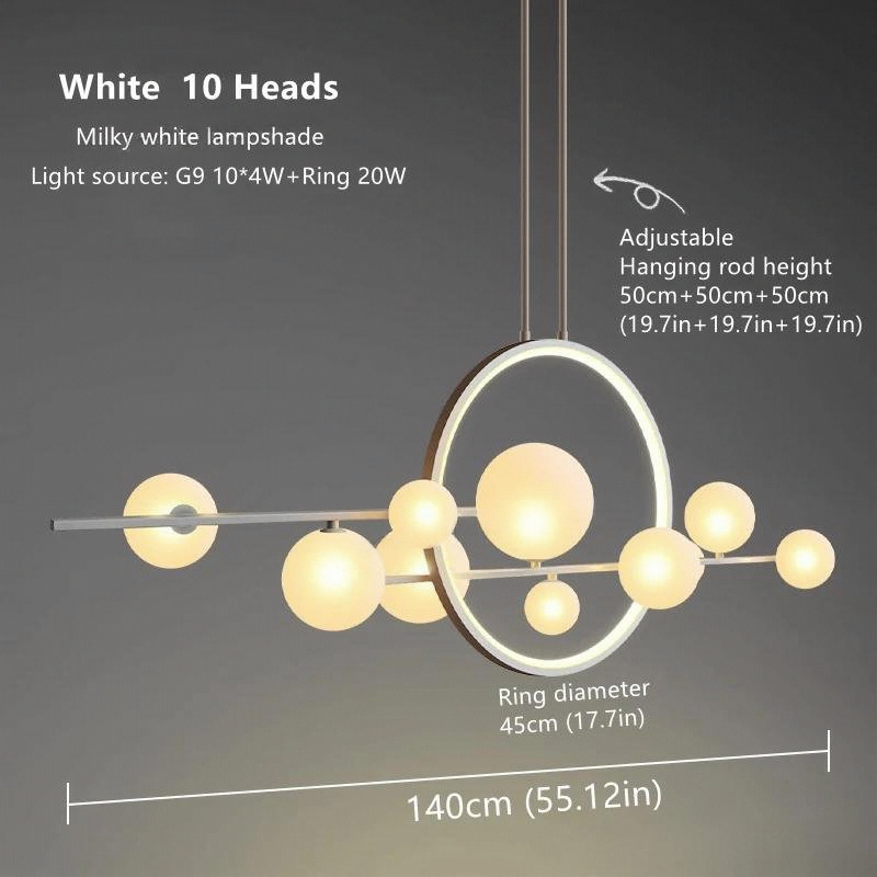 Mimosa Ring Bubble Chandelier