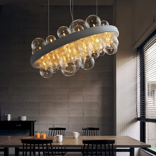 Glass Bubble Ceiling Chandelier 