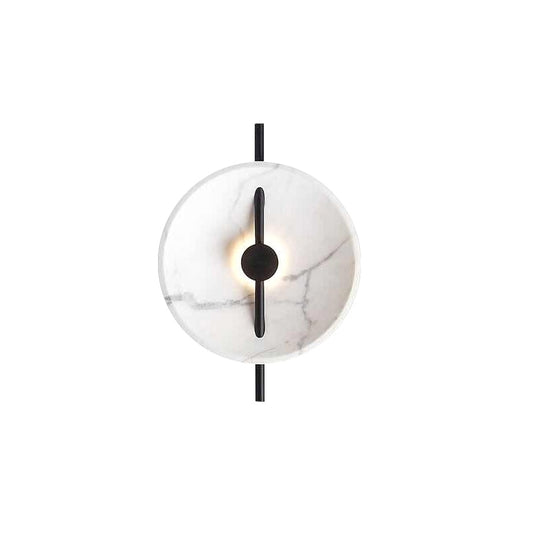 Classical White Plate Wall Lamps