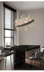 Glass Bubble Ceiling Chandelier 
