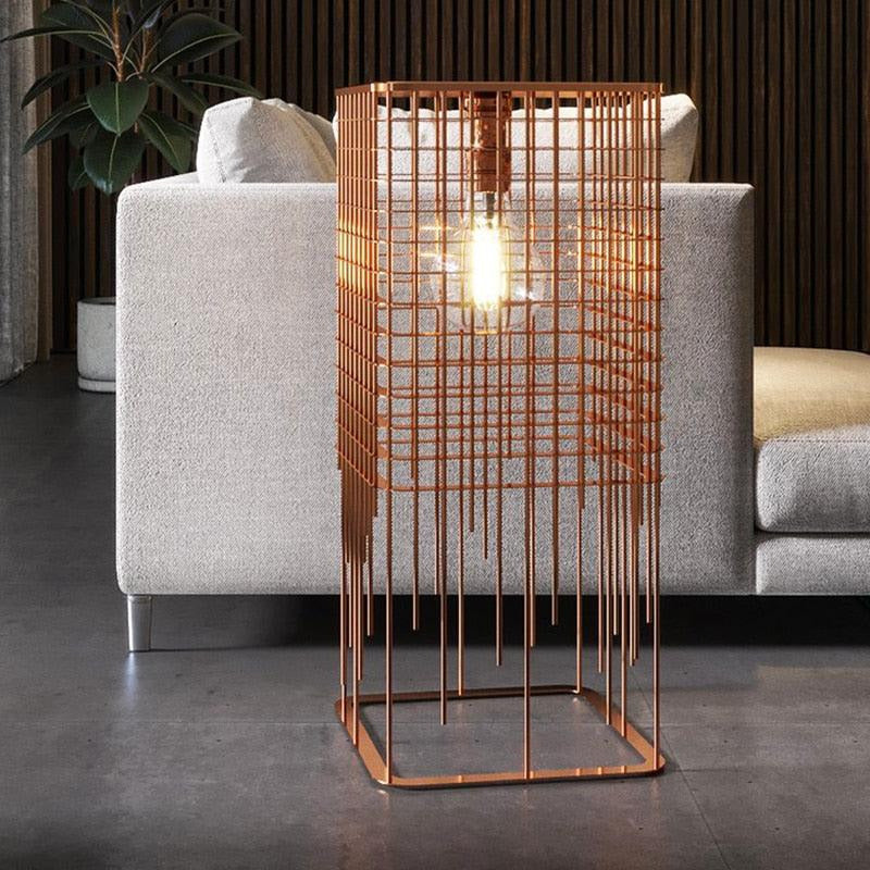 Cage Floor Lamp