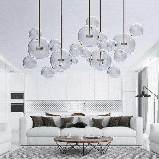  Magic Bean Glass Ball Chandelier
