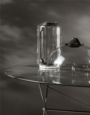 Glass Minimalist Floor Lamps 