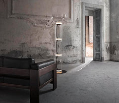 Glass Minimalist Floor Lamps 
