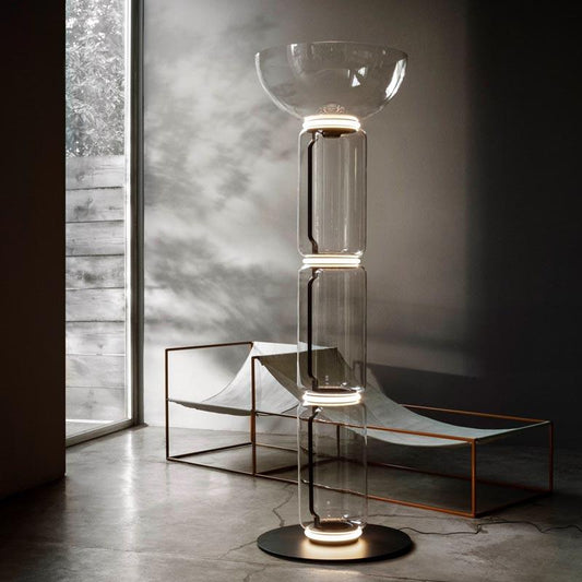 Glass Minimalist Floor Lamps 