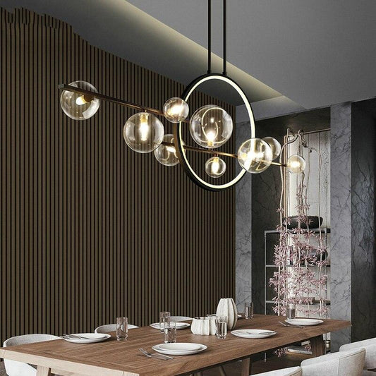 LED Glass Bubble Hanging Lights 