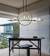 LED Glass Bubble Hanging Lights 
