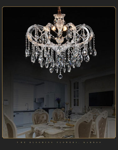 Luxury Crystal Candle Chandelier - Galastellar
