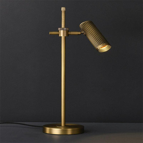 Modern Retro Copper LED Table Lamps - Galastellar