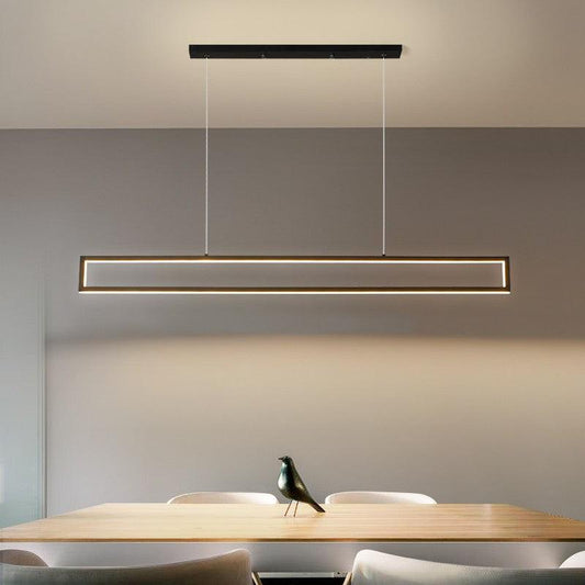 Modern Simple LED Black Decor Pendant Lamps - Galastellar