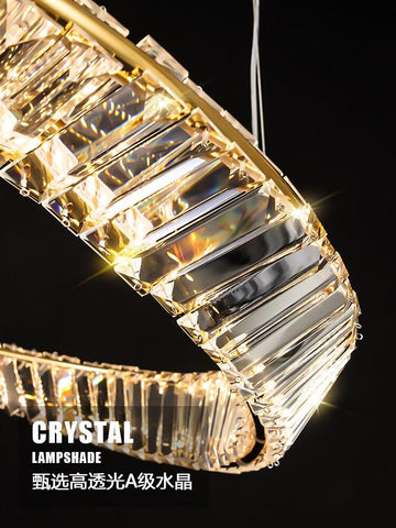 Nordic Spiral Luxury Crystal Chandelier - Galastellar