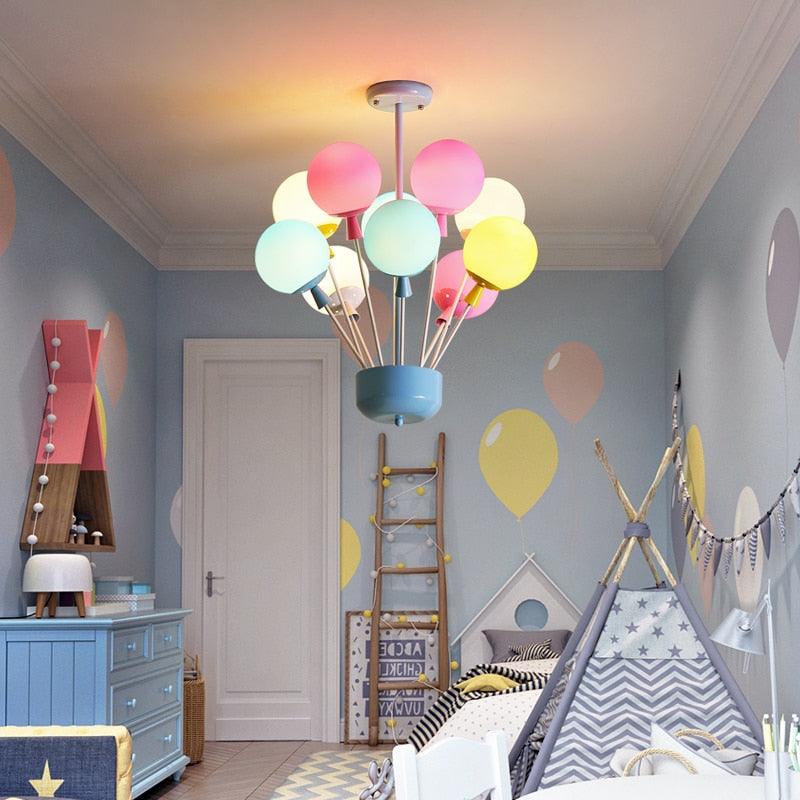 Novelty Colorful Balloons Children Pendant Lamp - Galastellar
